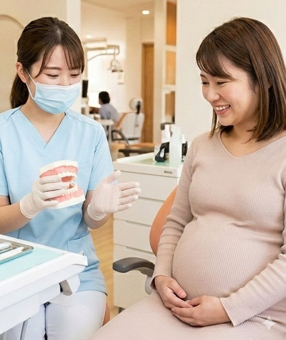 妊産婦歯科健康診査のイメージ